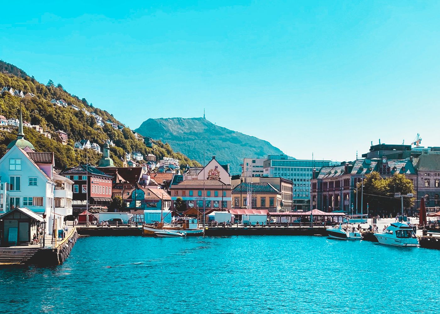 Oceanview of Harbour - Bergen